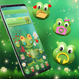 ไอคอนของโปรแกรม: Love Heart Green Frog The…