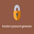ไอคอนของโปรแกรม: Random password generator