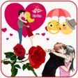 Icon of program: Kiss Me Love Stickers & e…