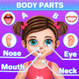 ไอคอนของโปรแกรม: Human Body Parts Kids Lea…