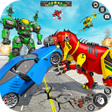 Dino Robot Car Transform Games