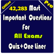 सभी परीक्षाओं के लिए महत्वपूर्ण 42283 प्रश्न उत्तर