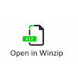Open in Winzip