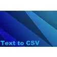 Text to CSV