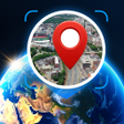程序图标：Live Earth Map GPS Naviga…