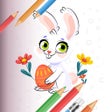 Ikon program: Easter Coloring Book Game…