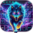 プログラムのアイコン：Night Light Wolf keyboard