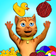 プログラムのアイコン：Cat Story With Leos Fun T…