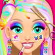 Ícone do programa: Rainbow Princess Hair Sal…