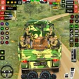 Programikonen: Army Truck Driving Cargo …