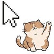 Icoon van programma: Cute Cats Mouse Cursor