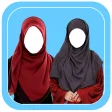 Women Hijab Scarf Photo Suit