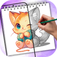 Ícone do programa: AR Trace Draw: Vision Ske…