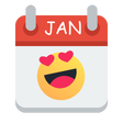 أيقونة البرنامج: Emoji Calendar