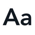 Icoon van programma: Fonts - Fonts and GIF Key…