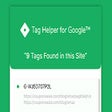 Icon of program: Tag Helper for Google™