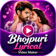 程序图标：Bhojpuri Video Maker:MV m…