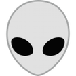 プログラムのアイコン：Stickers UFOs & Aliens