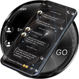 プログラムのアイコン：SMS Theme Black Sphere - …
