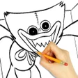 Biểu tượng của chương trình: How to draw Huggy Wuggy