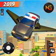 Icon of program: Flying Police Car Driving…