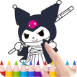 Icoon van programma: Kawaii Kuromi coloring bo…