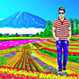 Icona del programma: Flower hill photo editor …