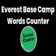 Everest Base Camp Word Counter