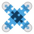 رمز البرنامج: DroneBlocks