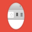 أيقونة البرنامج: Button: Bookmarks