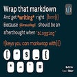 Markdown Formatter for Bearblog