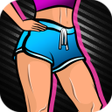 プログラムのアイコン：Leg Workout For Women At …