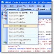 Icono de programa: HTML Code Export