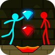 Ikona programu: Red and Blue Stickman 2