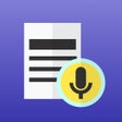 أيقونة البرنامج: Transcription speech to t…