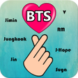 أيقونة البرنامج: BTS Love Calculator
