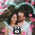 Ícone do programa: Love video maker with pho…