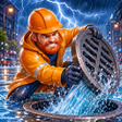 프로그램 아이콘: Drain Simulator: Flood Cl…