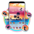 ไอคอนของโปรแกรม: Cool Beach Theme