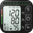 أيقونة البرنامج: Blood Pressure: Finger Mo…