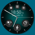 プログラムのアイコン：Black Classic Watch Face
