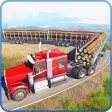 Long Trailer Truck Wood Cargo