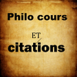 Philo cours et citations icon