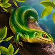 ไอคอนของโปรแกรม: Lizard Life Survival Simu…