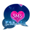 Ícone do programa: Pink Blue Theme GO SMS Pr…