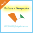 Ícone do programa: histoire-géographie 3ème