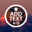 Ícone do programa: PhotoText : Add Text To P…