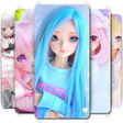 Иконка программы: Cute Doll Wallpaper