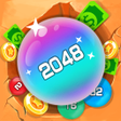 Иконка программы: Lucky 2048 - Merge Ball a…