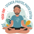 程序图标：Yoga day sticker - 2022